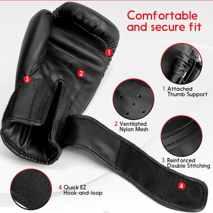 FIVING Boxing Gloves for Boys and Girls,Youth Boxing Gloves for 3-15, Sparring Boxing Gloves for Punching Bag, Kickboxing, Muay Thai, MMA