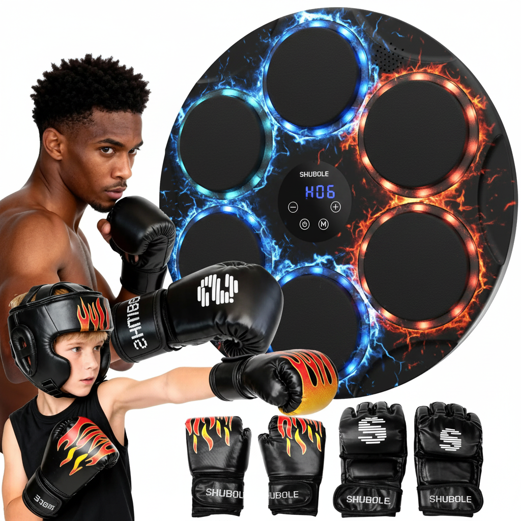 Music Beat Boxing Trainer — Interactive Punch Pad for Kids & Adults