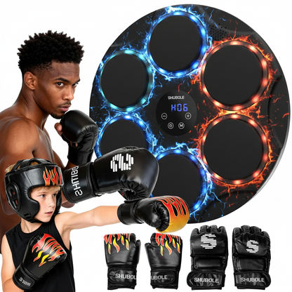 Music Beat Boxing Trainer — Interactive Punch Pad for Kids & Adults